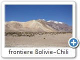 frontiere Bolivie-Chili