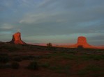 lever de soleil sur Monument Valley