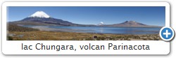 lac Chungara, volcan Parinacota