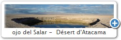 ojo del Salar -  D�sert d'Atacama