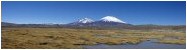 volcans Parinacota et Pomerape