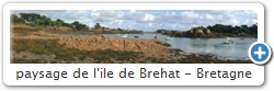 paysage de l'ile de Brehat - Bretagne