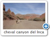 cheval canyon del Inca