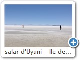 salar d'Uyuni - Ile des pêcheurs