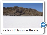 salar d'Uyuni - Ile des pêcheurs